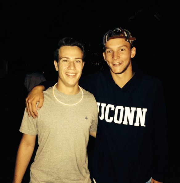 best friends Nick and Alex